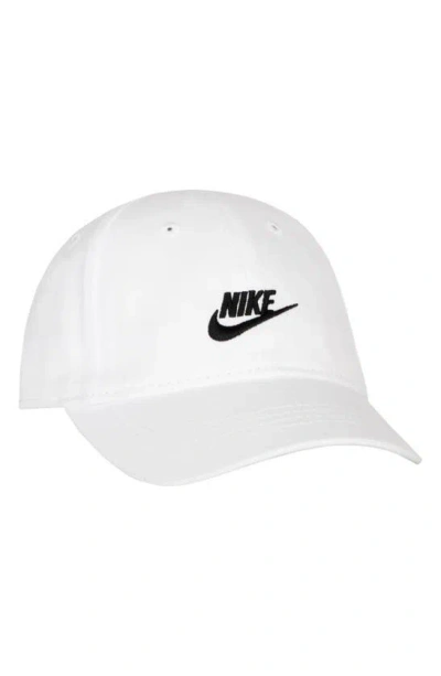 Nike Futura Curved Brim Cap Baby (12-24m) Hat In White
