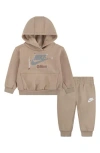 Nike Babies'  Futura Hoodie & Joggers Set In Hemp