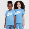 Nike Futura Little Kids' Evergreen T-shirt In Blue