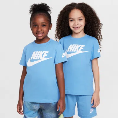 Nike Futura Little Kids' Evergreen T-shirt In Blue