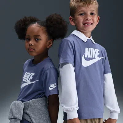 Nike Futura Little Kids' Evergreen T-shirt In Multi