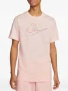 Nike Futura Logo T-shirt In Pink