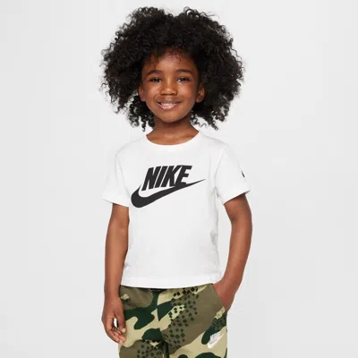 Nike Babies' Futura Toddler Evergreen T-shirt In White