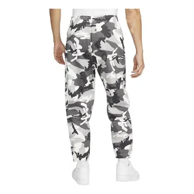 Nike Fw22 Camouflage Joggers 'beige Grey' In Brown