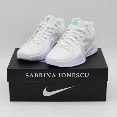 Pre-owned Nike Fz1517-101  Sabrina 2 White Summit White Glacier Blue (women's)