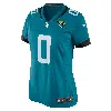 Nike Women's Gabe Davis Teal Jacksonville Jaguars Team Game Player Jersey In Blue