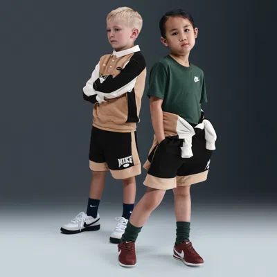 Nike Game Day Essentials Little Kids' French Terry Shorts In Multi