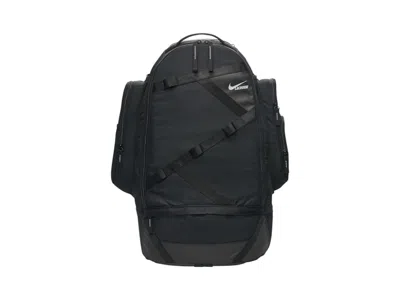 Pre-owned Nike Game Day Lacrosse Large 68l Backpack In Black