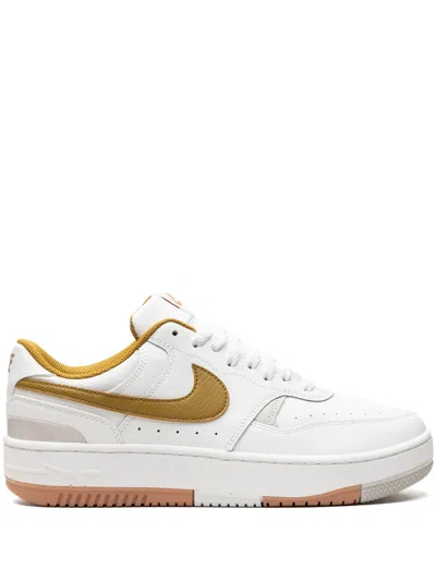 Nike Gamma Force Lace-up Sneakers In White