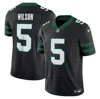 Nike Garrett Wilson New York Jets  Men's Dri-fit Nfl Limited Football Jersey In Black