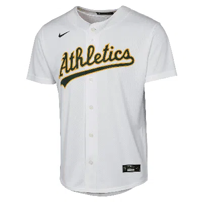 Nike Gelof Zack Oakland A's Big Kids'  Mlb Replica Jersey In White
