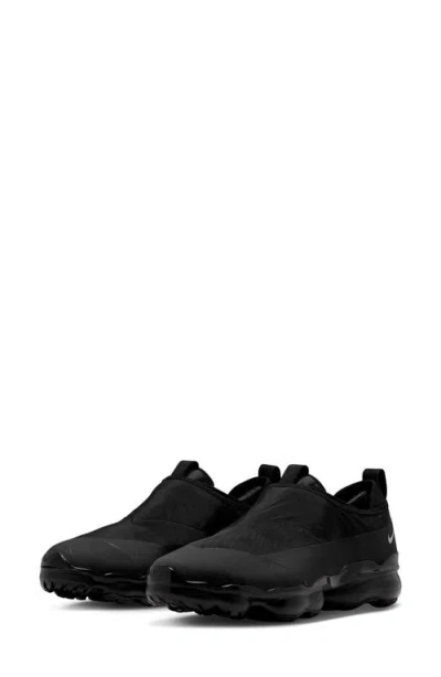 Nike Gender Inclusive Air Vapormax Roam Slip-on Running Shoe In Black/metallic Silver/black