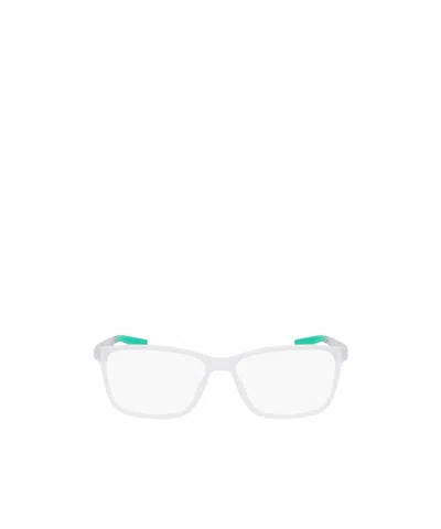 Nike Geometric Frame Plain Mirror In White