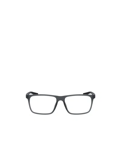 Nike Geometric Frame Plain Mirror In Gray