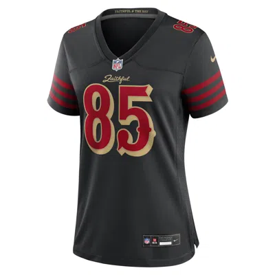Nike George Kittle San Francisco 49ers Rivalries Collection Womenâs  Women's Nfl Game Jersey In Black