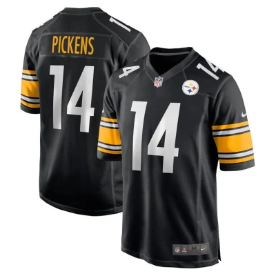 Nike George Pickens Black Pittsburgh Steelers Game Player Jersey