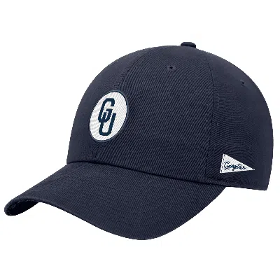Nike Georgetown Logo  Unisex College Adjustable Cap In Blue