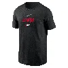 Nike Georgia 2-hit Stacked  Men's College T-shirt In Black