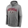 Nike Georgia Arch  Men's College Pullover Hoodie In Gray