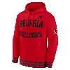 Nike Georgia Bulldogs Legacy Retro Men's  Men's College Pullover Hoodie In Red