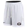 Nike Georgia Bulldogs Primetime Reversible  Men's Dri-fit College Shorts In White