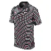 Nike Georgia Bulldogs Primetime Victory Striped  Men's Dri-fit College Polo In Black