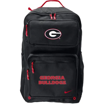 Nike Georgia Bulldogs Utility Speed Backpack In Black