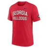 Nike Georgia Campus Collegiate Block  Men's College T-shirt In Red