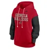 Nike Georgia Legacy Phoenix  Women's College Pullover Hoodie In Red
