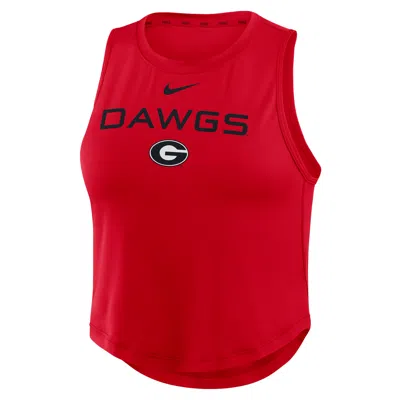Nike Georgia One  Women's Dri-fit Cropped Tank Top In Multi