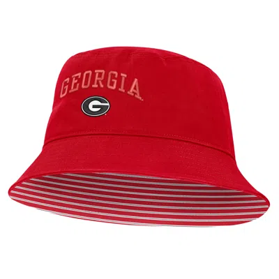Nike Georgia Primetime Apex  Unisex College Bucket Hat In Red