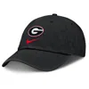 Nike Georgia Primetime Club  Men's College Adjustable Hat In Black