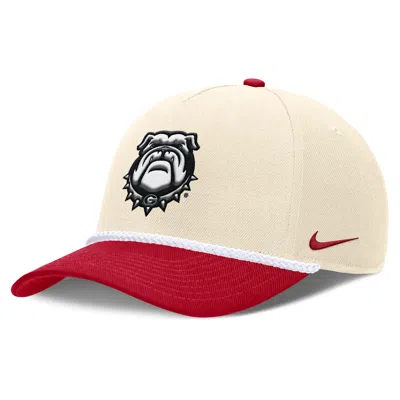 Nike Georgia Primetime Rope 2-tone Rise  Unisex College Adjustable Hat In Neutral