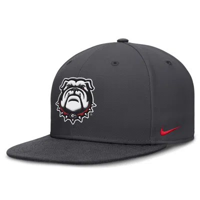 Nike Georgia Pro  Men's Dri-fit College Fitted Hat In Black