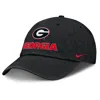 Nike Georgia Sideline Club Gameday  Men's College Adjustable Hat In Black