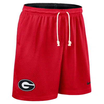 Nike Georgia Sideline Reversible Menâs  Men's Dri-fit College Shorts In Red