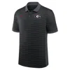 Nike Georgia Sideline Victory Stripe  Men's Dri-fit College Polo In Black
