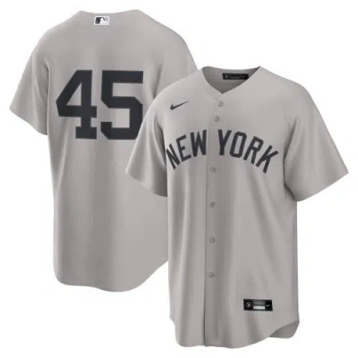 Nike Gerrit Cole Gray New York Yankees Road 2.0 Replica Jersey