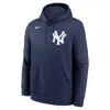 Nike Men's Derek Jeter Navy New York Yankees Player Name Number Club Pullover Hoodie In Blue