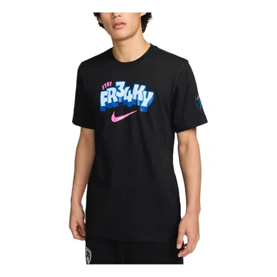Nike Giannis Basketball T-shirt Asia Sizing 'black'