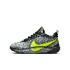 Nike Giannis Freak 6 Big Kids' Basketball Shoes In Black/cool Grey/volt