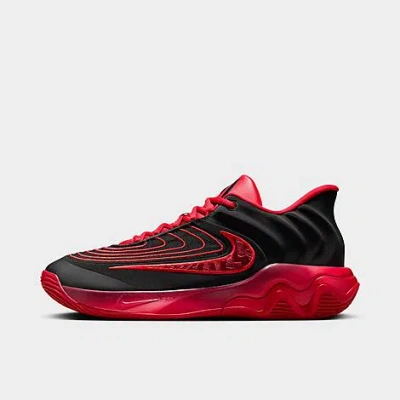Nike Giannis Immortality 4 Basketball Shoes In Black/university Red/team Red
