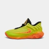 Nike Men's Giannis Immortality 4 "halloween" Basketball Shoes In Cyber/sundial/lightning/bright Mandarin