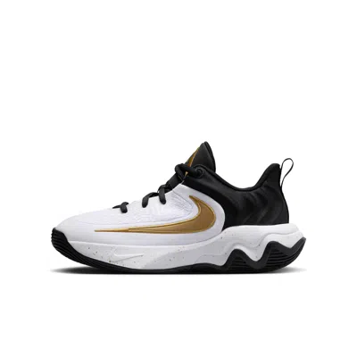 Nike Babies' Giannis Immortality 4 Big Kids' Basketball Shoes In White