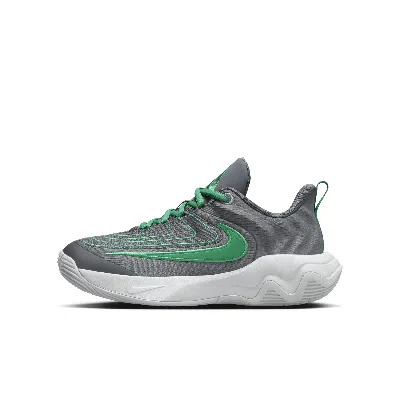 Nike Giannis Immortality 4 Big Kids' Basketball Shoes In Grey