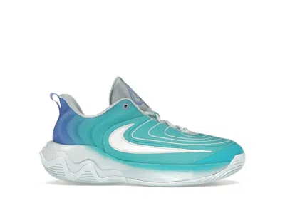 Pre-owned Nike Giannis Immortality 4 Christmas Sneakers In Dusty Cactus/royal Pulse/green Frost