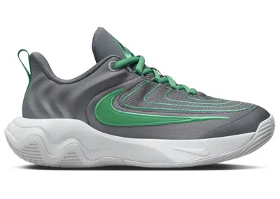 Pre-owned Nike Giannis Immortality 4 Dark Stadium Green Sneakers In Dark In Smoke Grey/wolf Grey/dark Smoke Grey