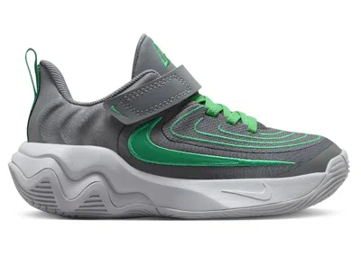 Pre-owned Nike Giannis Immortality 4 Dark Stadium Green Sneakers In Dark In Smoke Grey/wolf Grey/dark Smoke Grey