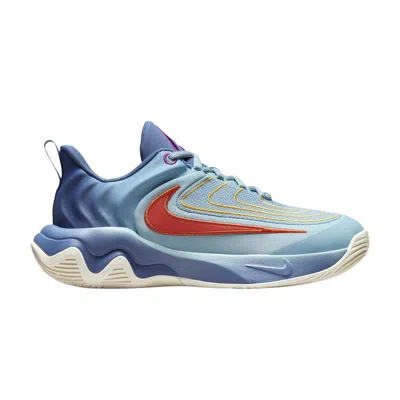 Pre-owned Nike Giannis Immortality 4 Gs 'denim Turquoise' | Teal | Kid's Size 4.5