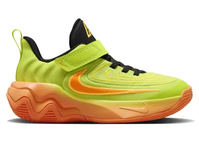 Pre-owned Nike Giannis Immortality 4 Halloween Sneakers In Cyber/sundial/lightning